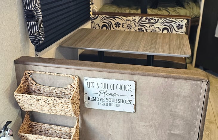 Drop down table (Sleeps 2)