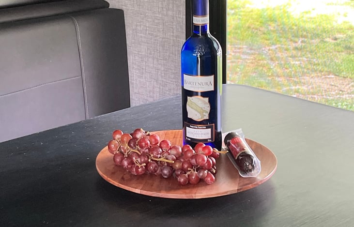 You will find a little something for you and your family to enjoy as a curtesy for your interest in our camper!