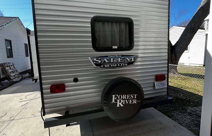 Back with spare tire.