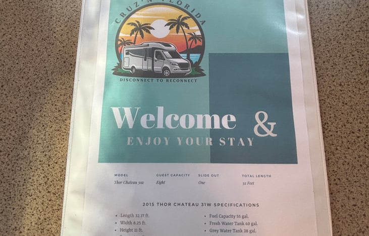 You’ll have all you need to know about the Rv at your fingertips.