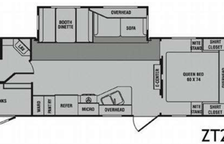 2009 Crossroads Crossroads Zinger ZT26BH
