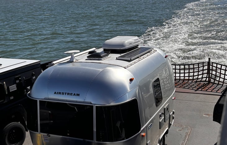 100 W Solar panel will power lights.