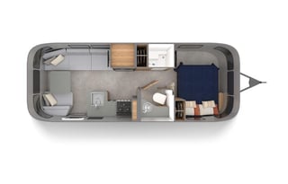 24' Airstream Trade Wind 25FB w/ Queen+rear Hatch