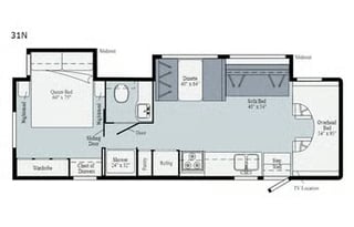 T2020 CONVENIENT & EASY TO DRIVE WINNEBAGO CLASS C