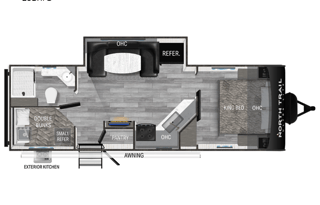 2024 North Trail 25BHPS, Fully furnished,