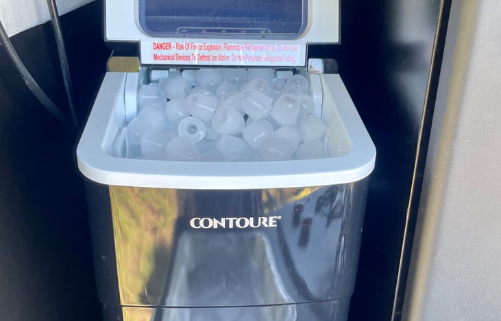 Countertop Ice Maker Portable Nugget Ice Machine