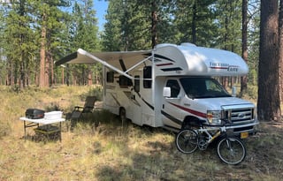 "Bunny," is a 2020 Thor Motor Coach, SUPER CLEAN!!