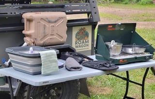 The Roam Wagon - Overland Trailer w/ 4 Person RTT