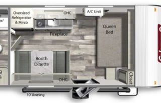 Kenzie’s 2025 Keystone RV Coleman 17R