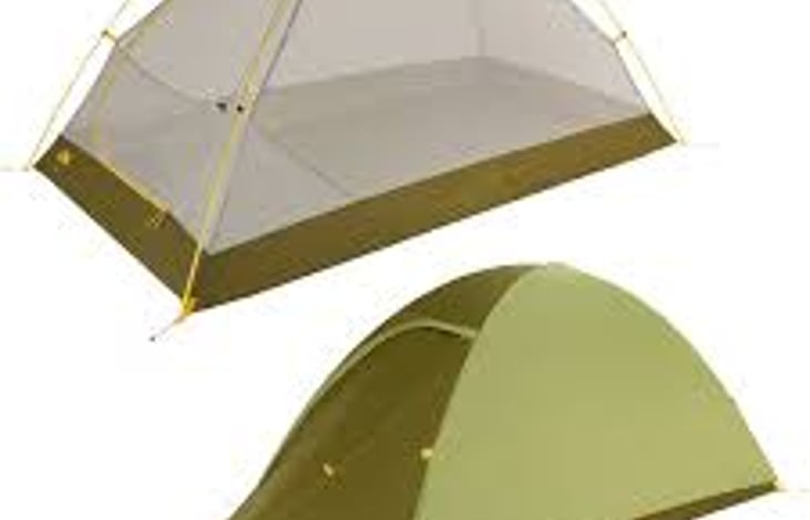 Add on for an additional fee of $40/day.  Two person North Face FLINT 2 backpacking tent with Thermarest DREAMTIME and Jacks Paco GUIDE sleeping pads.