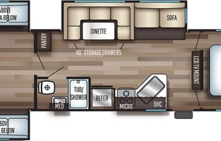 2018 Forest River RV Cherokee Grey Wolf Cherokee 32'