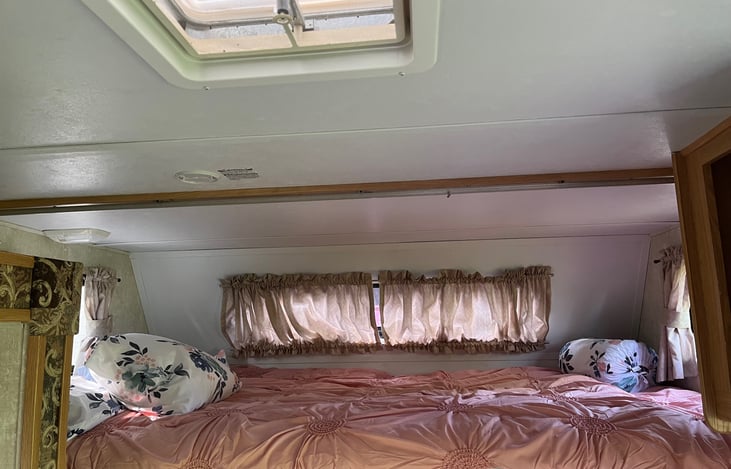 over the cab bed