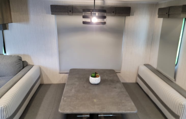 Get the family together for breakfast, lunch, or dinner and talk about past and future adventures.