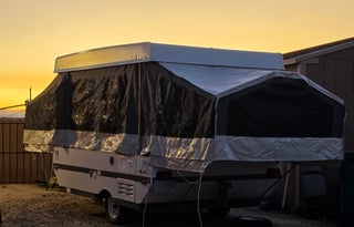 Older but remodeled pop up camper for rent
