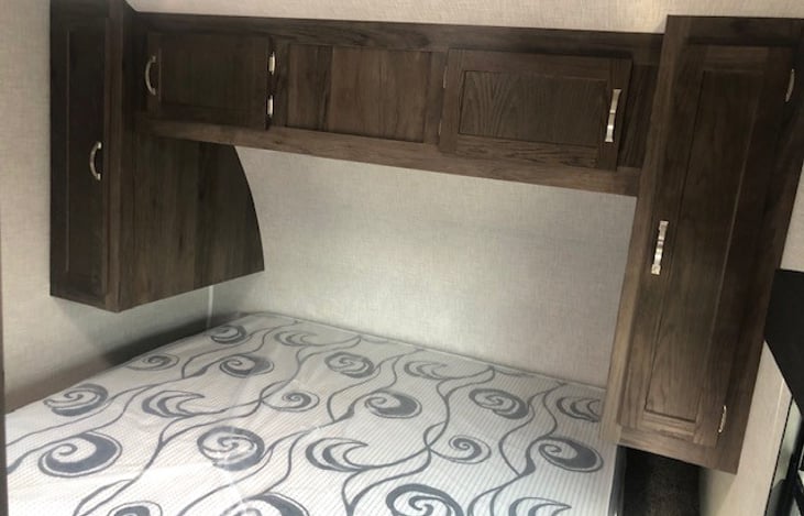 Very comfy king bed is a nice addition