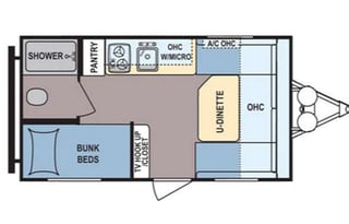 2017 Dutchmen RV Coleman Lantern LT Series 15BH