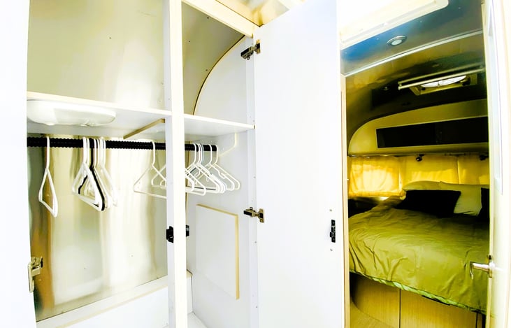 Built-In Storage Space – Organized Living in Luxury RV Rental