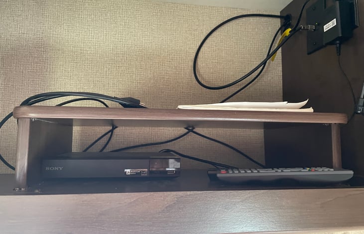 DVD player for front T.V.