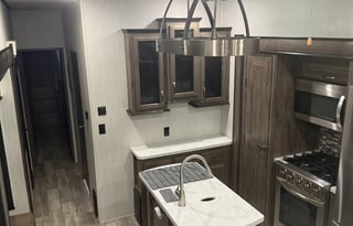 Hester and Larry’s fur baby friendly RV