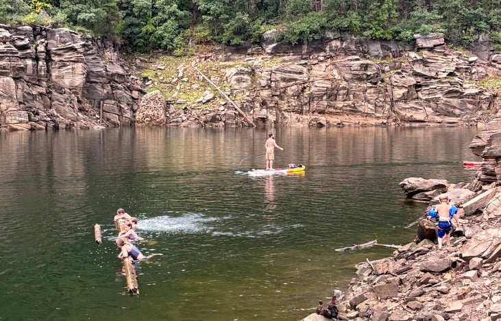 Blue Ridge Reservoir near Happy Jack Arizona
