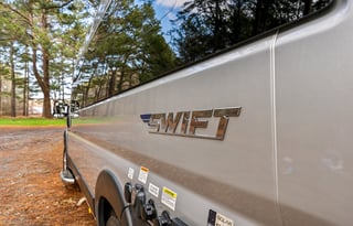 Luxury Class B for 4 in our 2022 Jayco Swift 20A