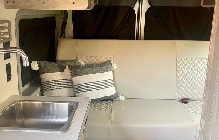 Sofa converts to a queen size bed