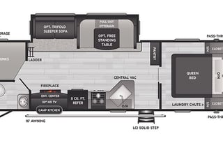 2022 Keystone RV Hideout 28BHSWE