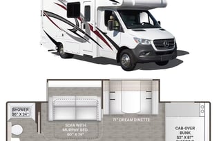 2023 Thor Motor Coach/Mercedes V6 Diesel