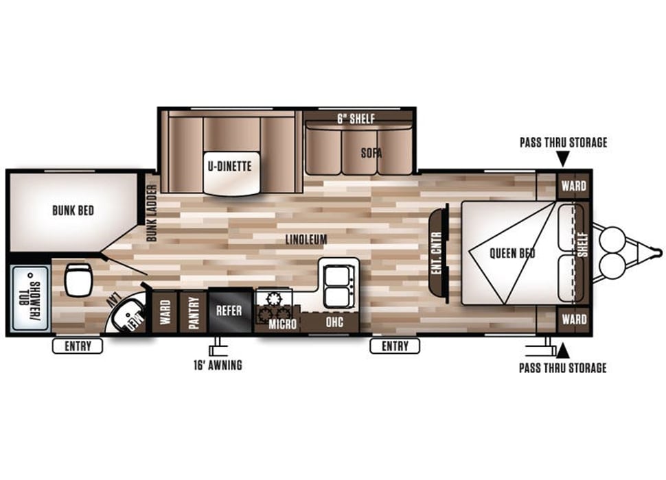 Travel Trailer rentals in Fort Lee