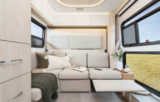 2024 Leisure Van 24 Rear Lounge