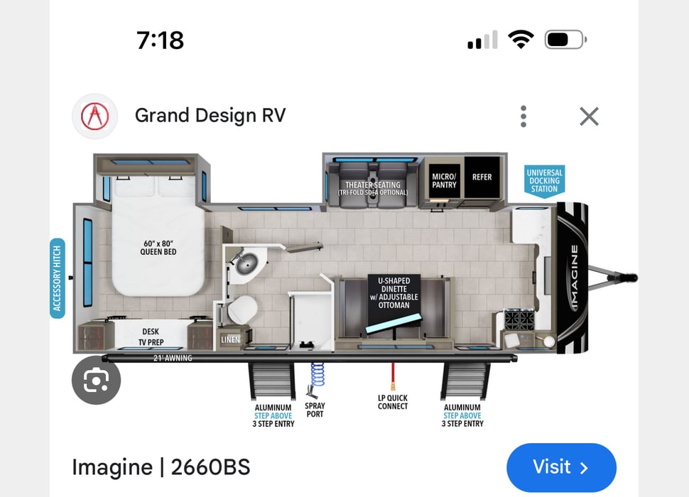 Travel Trailer rentals in Bixby