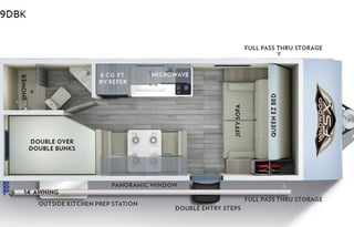 2019 Forest River RV Wildwood FSX 179DBK