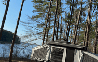 Cozy Pop-Up Camper — We Deliver & Set-Up!