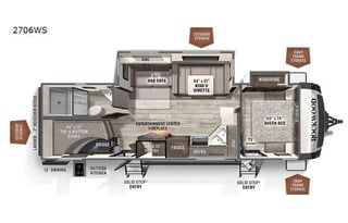 2021 Forest River RV Rockwood Ultra Lite 2706WS