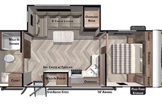 2021 Forest River RV Salem 22RBS (Pet friendly)