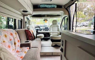 Sunshine Camper Van (Wet bath, Kitchen equipped)