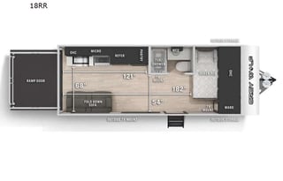 2022 Forest River RV Cherokee Grey Wolf 18RR