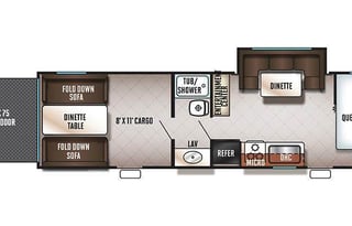 2019 Forest River RV Cherokee Grey Wolf 27RR