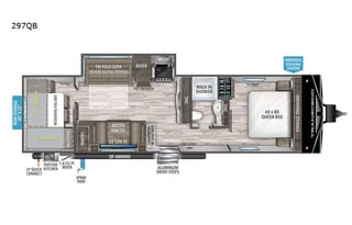 2022 Grand Design. 36' with 2 Private Bedrooms!