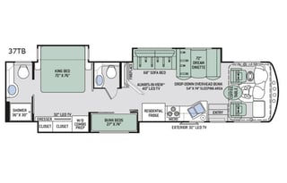 2017 Thor Motor Coach Challenger 37TB