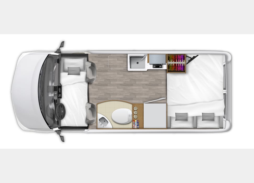 Class B Camping Van rentals in Los Angeles