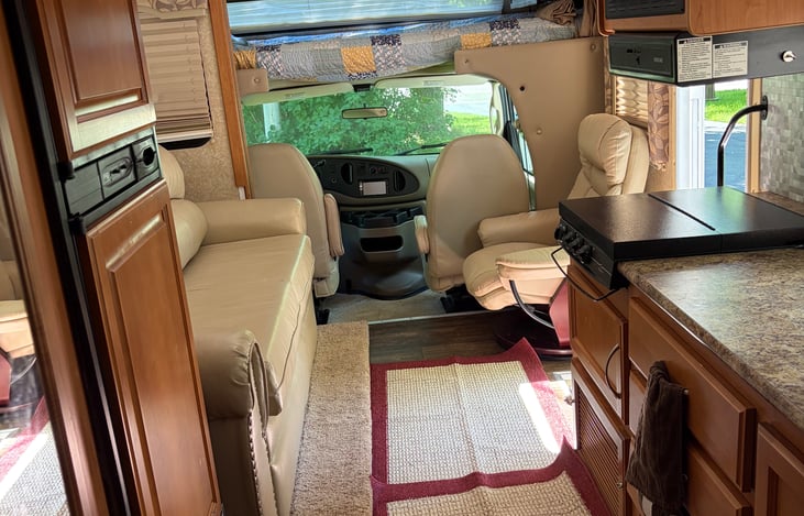 Interior picture with slide in.