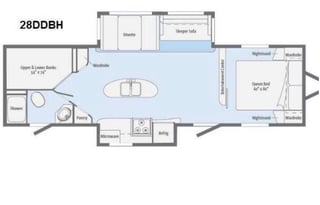 2014 Winnebago Towables Ultralite 28DDBH