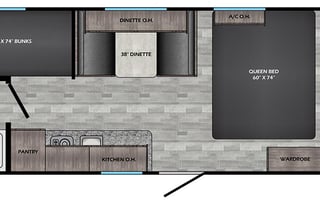 Family Fun 2019 CrossRoads RV Zinger Lite ZR18BH