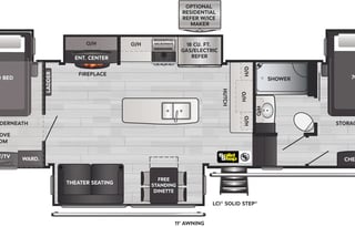 Multi-Bedroom/Loft  Camper On property Rental ONLY