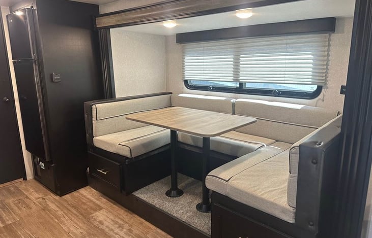 turns into a 3'8" x 6'6" bed