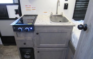 Small Camper with Optional E-Bike