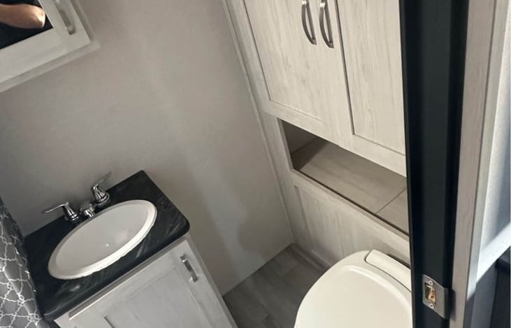 Bathroom Sink and Storage