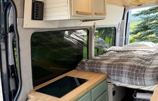 Huck the Adventure Van – Camp Easy. Dog Friendly!