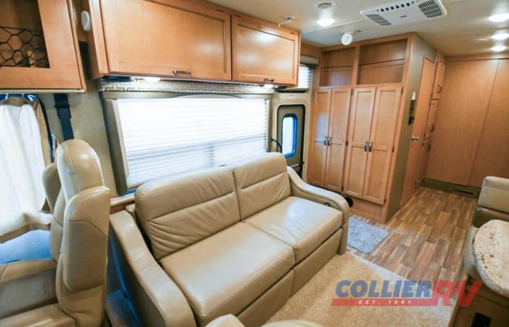 Additional storage near entrance.